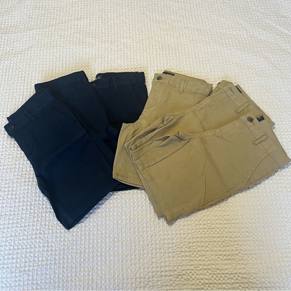 Lot Of 6 Boys Uniform Shorts Size 7 Husky - Picture 1 of 2
